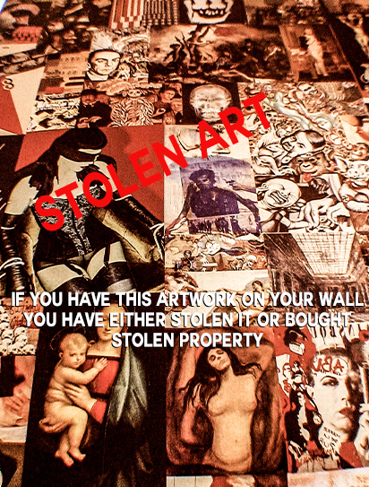 STOLEN 10 M ART WORK 